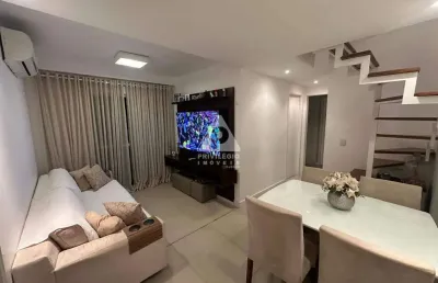 Privilégio imóveis apresenta: cobertura exclusiva na melhor rua da taquara