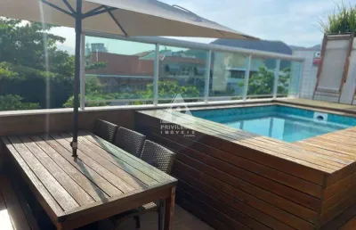 Deslumbrante cobertura duplex com 4 quartos na rua aldo bonadei.