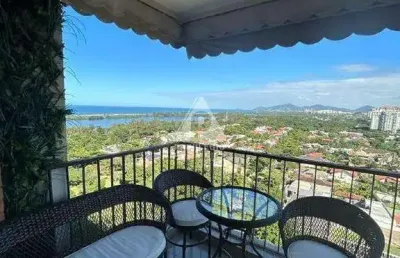 Apartamento a venda 3 quartos com 2 vagas na barra da tijuca