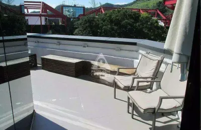 Oportunidade unica, sala comercial na cobertura na barra da tijuca !