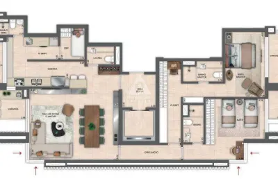 Apartamento com 2 quartos à venda na Avenida Ermanno Dallari, Barra da Tijuca, Rio de Janeiro
