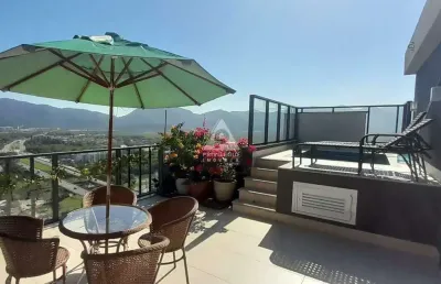 Cobertura 4 quartos á venda lume residencial 170m-recreio dos bandeirantes