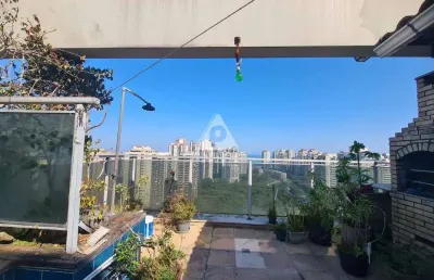 Cobertura à venda, 2 quartos, 1 vaga, barra da tijuca - rio de janeiro/rj