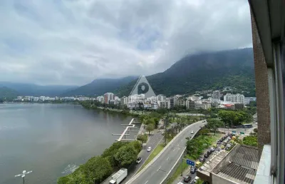 Apartamento à venda, 3 quartos, 1 suíte, 2 vagas, lagoa - rio de janeiro/rj