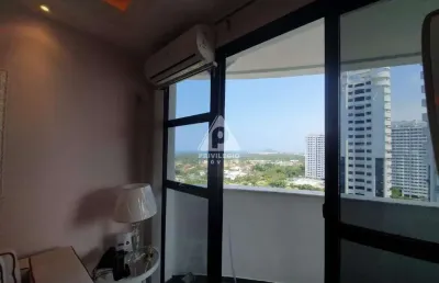 Apartamento à venda, 2 quartos, 1 suíte, 2 vagas, barra da tijuca - rio de janeiro/rj