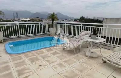 Apartamento à venda, 5 quartos, 4 suítes, 3 vagas, recreio dos bandeirantes - rio de janeiro/rj