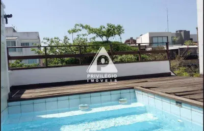 Cobertura à venda, 4 quartos, 2 suítes, 5 vagas, barra da tijuca - rio de janeiro/rj