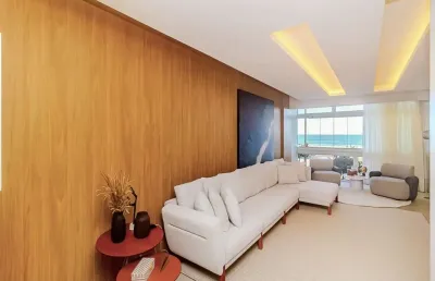 Apartamento frente mar no edifício araguaia em balneário camboriú