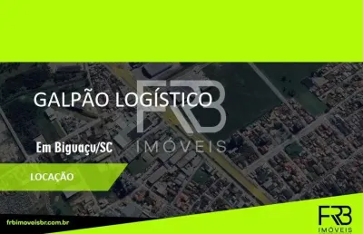 Galpão / depósito / armazém em praia joão rosa - biguaçu, sc