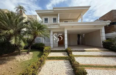 Luxuosa casa em condomínio à venda em campinas-sp, swiss park: 4 quartos, 4 suítes, 3 salas, 6 banheiros, 4 vagas, 258,62 m².