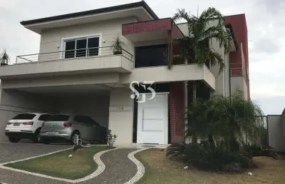 Casa de luxo no swiss park: 4 quartos, 4 suítes, 3 salas, 63 banheiros e garagem para 4 carros em campinas-sp