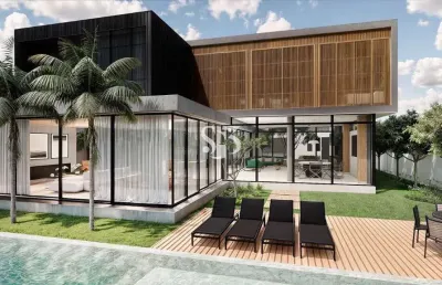 Casa em condomínio fechado com 5 quartos à venda na Avenida Isaura Roque Quércia, 1, Loteamento Residencial Pedra Alta (Sousas), Campinas