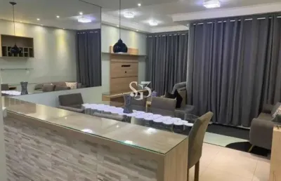 Imperdível apartamento à venda em valinhos-sp, vila faustina ii: 3 quartos, 1 suíte, 2 salas, 2 banheiros, 1 vaga, 65m².