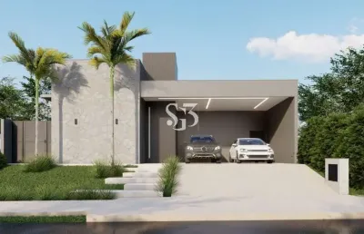 Linda casa térrea à venda em condomínio - região alphaville campinas