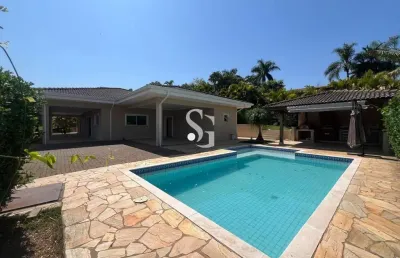 Casa belíssima para alugar em condomínio - valinhos,sp