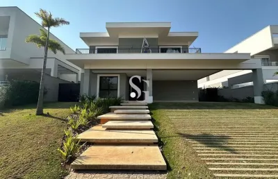Casa de luxo no condomínio mont blanc em campinas-sp