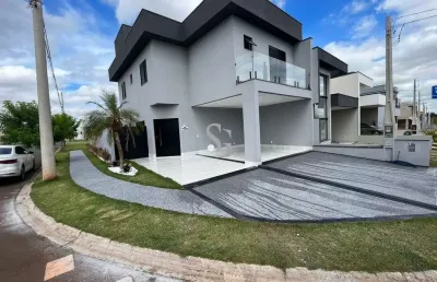 Casa em condomínio fechado com 3 quartos à venda na avenida luiz greco, 225, vila monte alegre, paulínia, 162 m2 por r$ 1.300.000