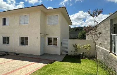 Casa em condomínio fechado com 3 quartos à venda na estrada municipal fazenda santana, 850, fazenda santana, vinhedo, 97 m2 por r$ 850.000