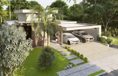 Casa térrea á venda no condomínio tamboré, jaguariúna-sp