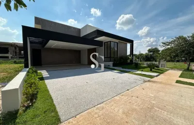 Casa térrea á venda no condomínio tamboré, jaguariúna-sp