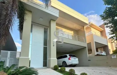 Belíssima casa à venda com 4 suítes no swiss park - campinas/sp