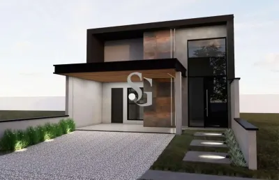 Casa em condomínio fechado com 3 quartos à venda na avenida luiz greco, 600, vila monte alegre, paulínia, 140 m2 por r$ 980.000