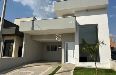 Casa em condomínio fechado com 3 quartos à venda na avenida luiz greco, 225, vila monte alegre, paulínia, 133 m2 por r$ 920.000