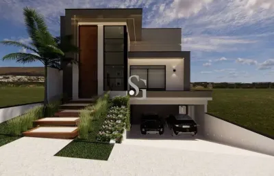 Casa em condomínio fechado com 3 quartos à venda na estrada municipal do roncáglia, 1090, roncáglia, valinhos, 235 m2 por r$ 2.100.000