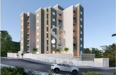 Apartamento com 2 quartos à venda na alameda carlos de carvalho vieira braga, 36 e 37, chácaras alpina, valinhos, 55 m2 por r$ 330.000