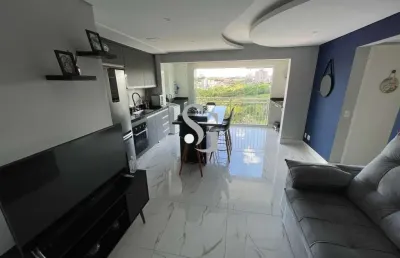Apartamento com 2 quartos à venda na rua wady bufarah, 81, catharina zanaga, americana, 54 m2 por r$ 335.000