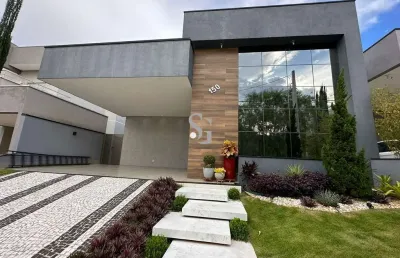 Casa térrea belíssima à venda no swiss park - campinas/sp