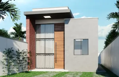 Casas de 2/4 1 suíte em rua publica na gabriela, feira-ba.