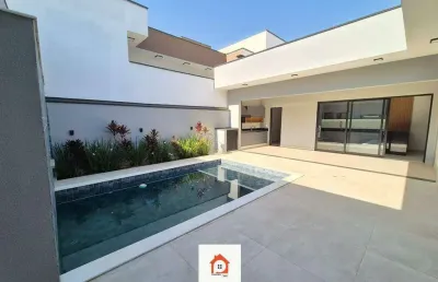 Alto padrão no jardim laguna – casa com piscina, churrasqueira e suítes master