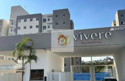 Apartamento para locação 2 dorms. no vívere residencial, indaiatuba-sp: conforto e sofisticação em 46,77m²!