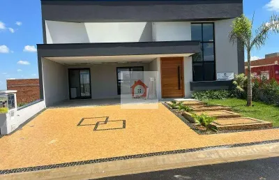 Casa em condomínio de alto padrão no jardim residencial dona maria candida - indaiatuba-sp: 3 quartos, 3 suítes, 2 salas, 2 vagas, 187m².