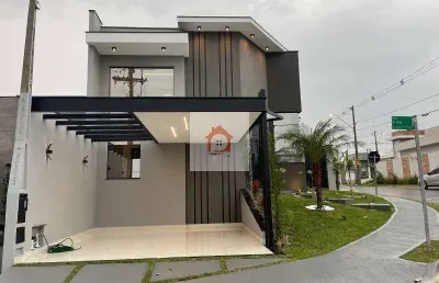 Casa em condomínio em indaiatuba-sp: 3 quartos, 1 suíte, 2 salas, 3 banheiros, 2 vagas de garagem, 130m²!