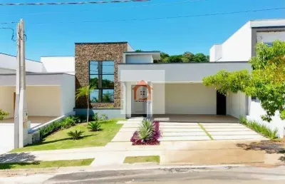 Casa no condomínio jardim piemonte à venda em indaiatuba-sp : 3 suítes, 2 salas, 5 banheiros, 4 vagas, 205 m².