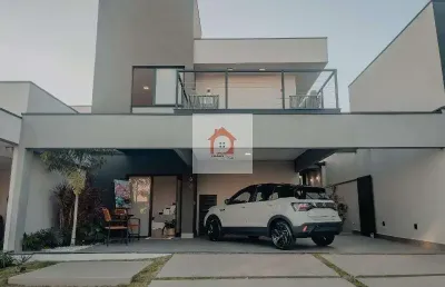 Residência em condomínio no jardim residencial viena, indaiatuba-sp: 3 quartos, 3 suítes, 3 salas, 4 banheiros, 2 vagas de garagem, 204,45 m².
