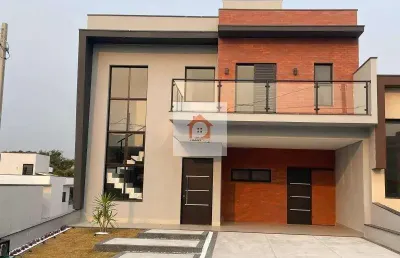 Casa no residencial evidências em indaiatuba-sp: 3 quartos, 3 suítes, 2 salas, 3 banheiros e 258m² de área. venda!