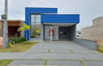 Casa em condomínio à venda em indaiatuba-sp, park gran reserve, 3 quartos, 3 suítes, 2 salas, 4 banheiros, 3 vagas, 135m².