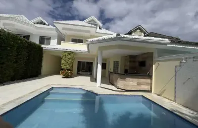 Casa em condomínio fechado com 4 quartos à venda na rua luís orlando cardoso, barra da tijuca, rio de janeiro, 300 m2 por r$ 3.850.000