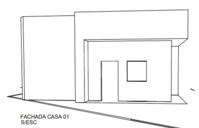 Casa com 2 quartos à venda na Julio Ferreira Xavier, Jardim dos Ipês, Três Lagoas