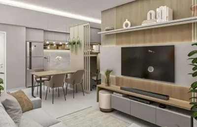 Apartamento á venda no planalto, 2 quartos com lazer completo - belo horizonte - mg