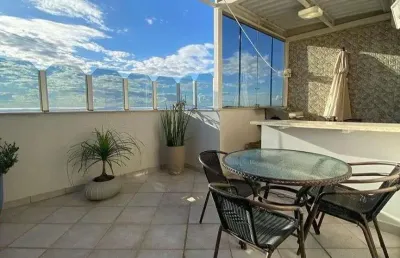 Cobertura para venda possui 123 metros quadrados com 3 quartos em união - belo horizonte - mg