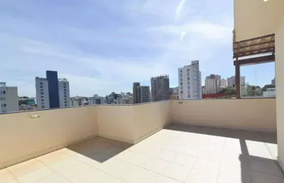 Apartamento cobertura à venda com 140m², 3 quartos e 4 vagas