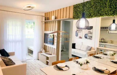 Apartamento 2q sou viver com estrutura completa e localização inteligente