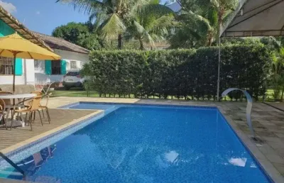 Chácara para venda em trapiche, região serrana de macaé/rj, 3 quartos, churrasqueira, piscina.