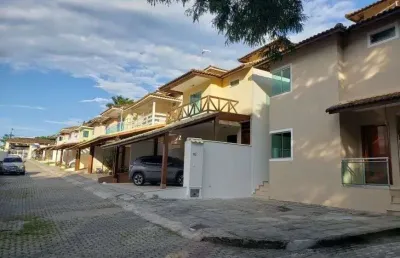 Casa para locação em condominio fechado na granja dos cavaleiros em macaé/rj, 03 quartos, 3 vagas.