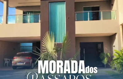 Casa de alto padrão no condomínio fechado morada dos pássaros