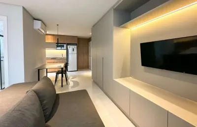 Apartamento com 1 dormitório à venda, 34 m² por r$ 480.000,00 - ponta aguda - blumenau/sc